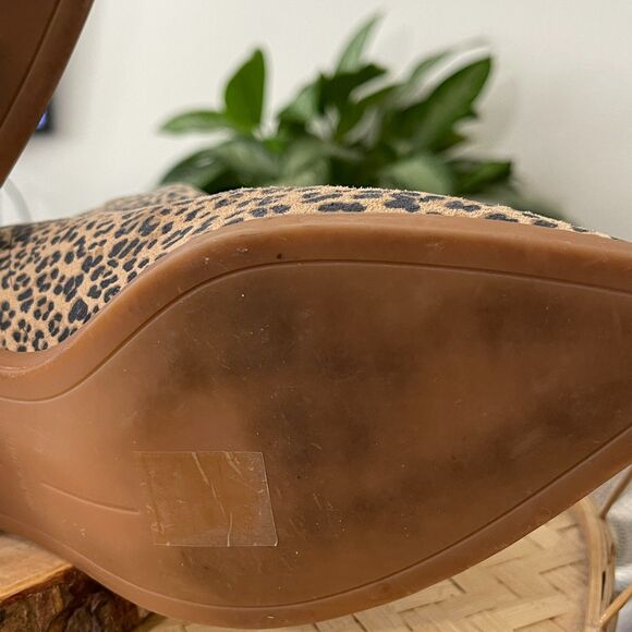 Dolce Vita Samy Leopard Ankle Bootie Size 9 NWOT Animal Print - Picture 6 of 10